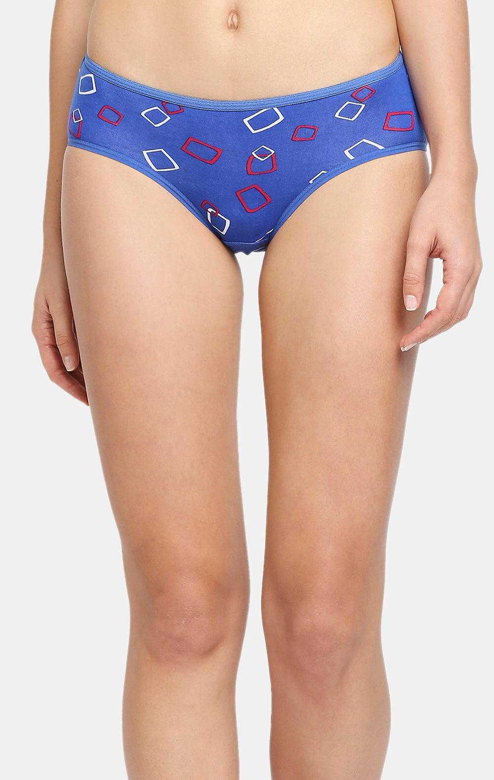 Red Rose Multicolor Pack of 3 Hipster Panties