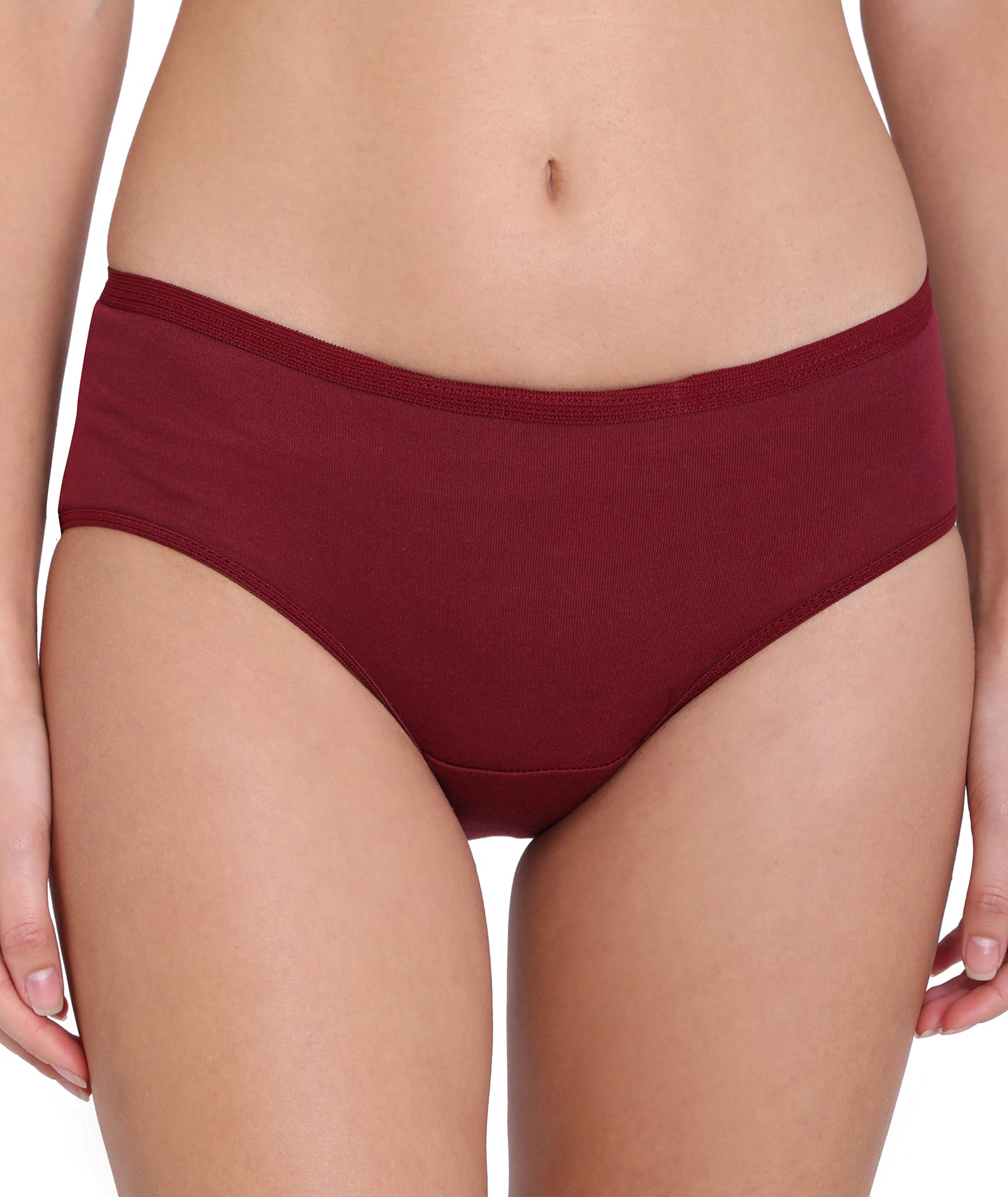 Red Rose Super M.C. Medium Rise Full Coverage Hipster Period Panty