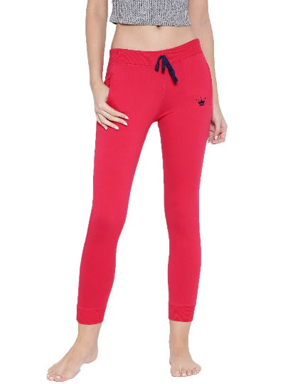 Red Rose Women's Lower| Track Pant, Lounge Wear