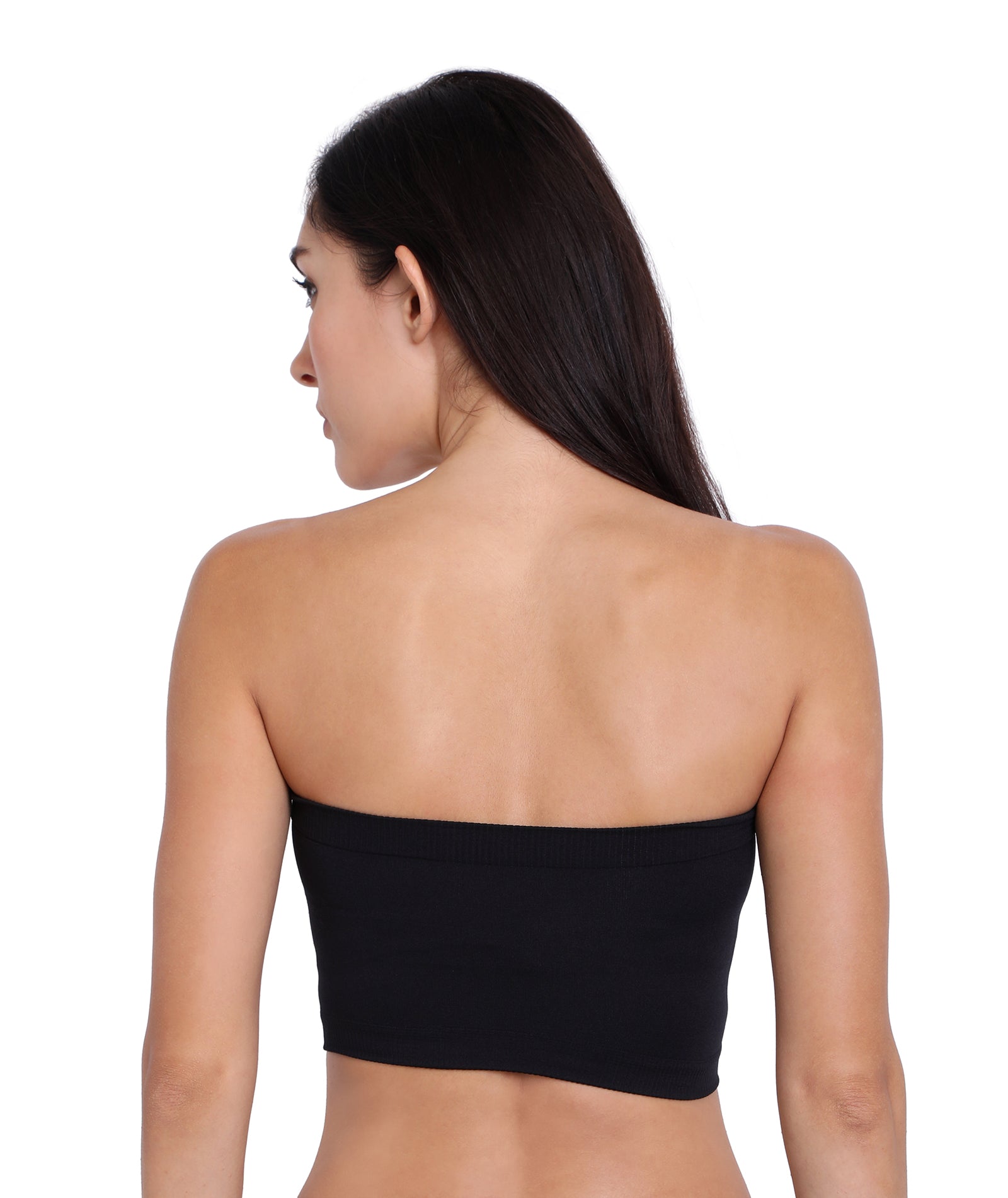 Red Rose Top Tube Women's Non-Padded | Non-Wired | Seamless | Strapless Bra