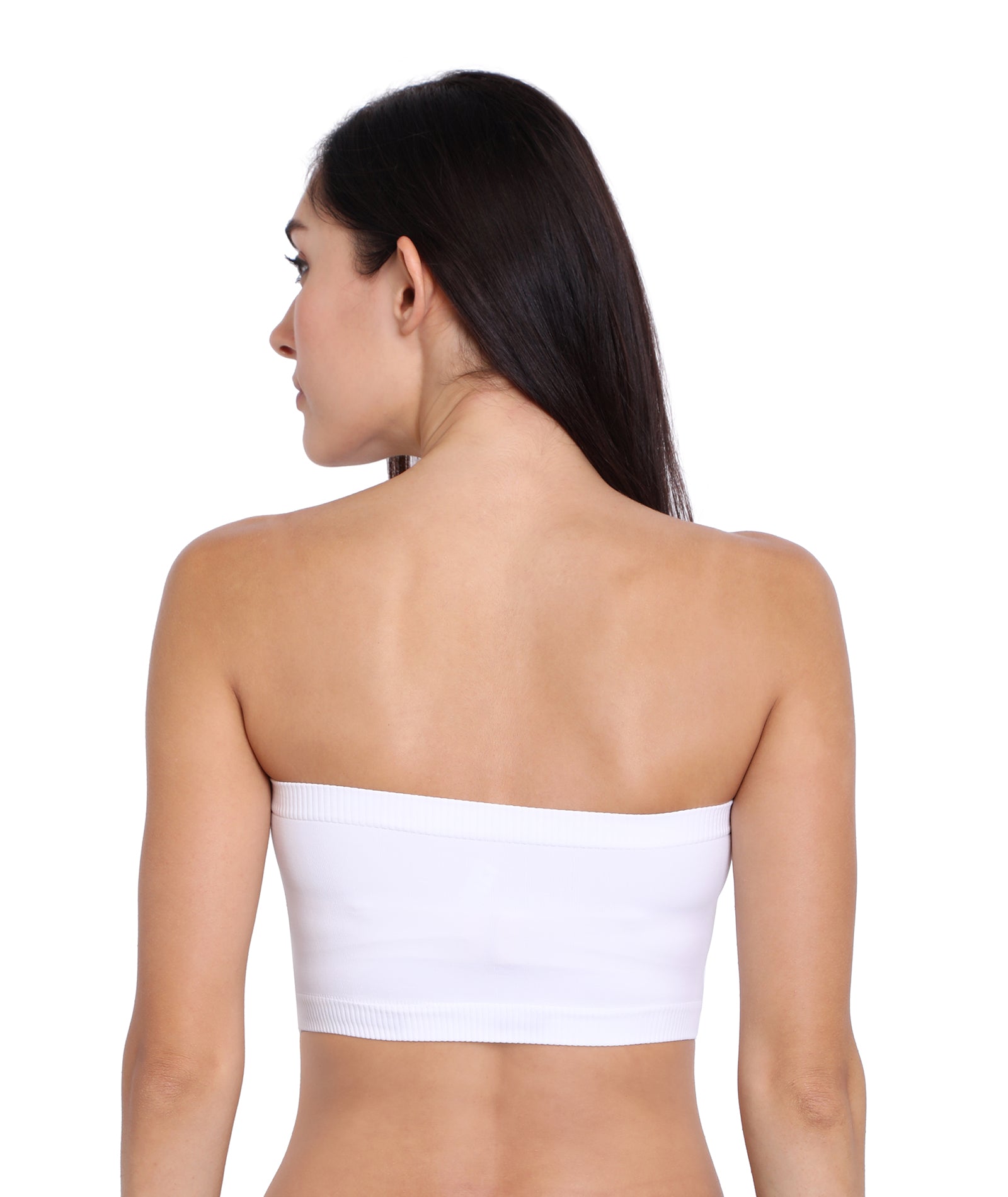 Red Rose Top Tube Women's Non-Padded | Non-Wired | Seamless | Strapless Bra