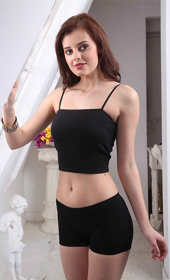 Red Rose Knit Cotton Solid Boyleg Panties and Women's Shorts for Stylish Comfort in the Cotton
