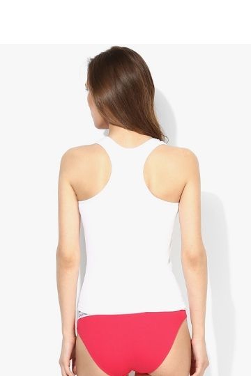 RedRose stretch Rib vest