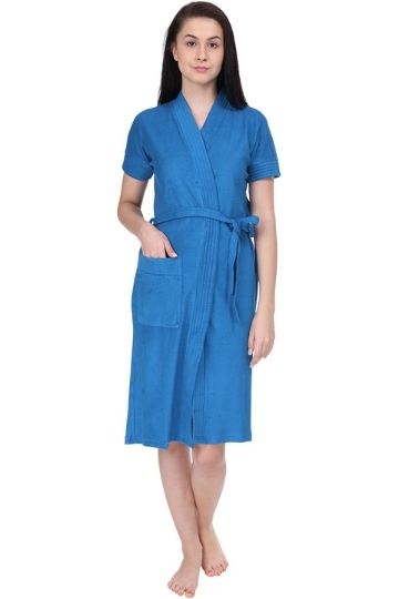 RedRose Plain Bathrobe