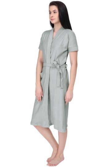 RedRose Plain Bathrobe