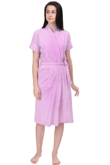 RedRose Plain Bathrobe