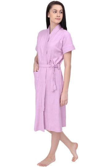 RedRose Plain Bathrobe