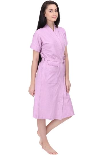 RedRose Plain Bathrobe