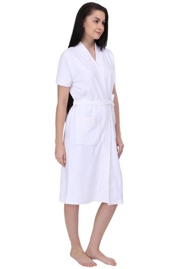 RedRose Plain Bathrobe