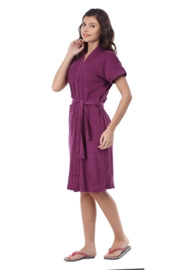 RedRose Plain Bathrobe