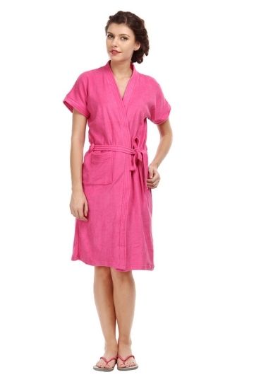 RedRose Plain Bathrobe