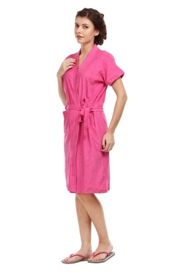 RedRose Plain Bathrobe