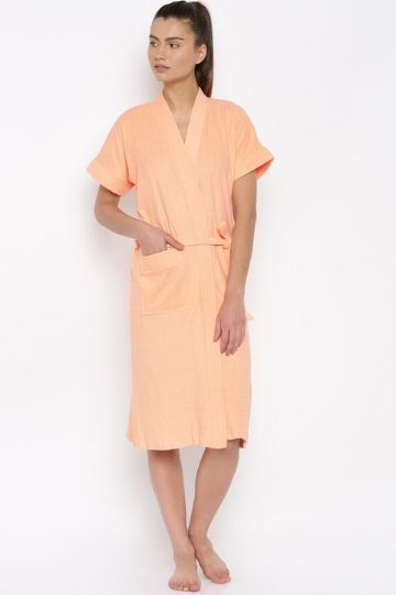 RedRose Plain Bathrobe