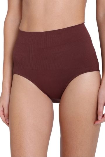 Red Rose Slim N Trim Women's High-Waist Body Shaper Tummy Control Slimming Seamless Shapewear Hipster Panties