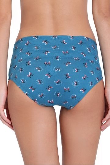 SLIMMER Printed Tummy Hipster Panty (Single Pack)