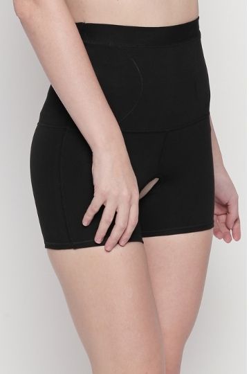 Red Rose Thigh Tummy Corset