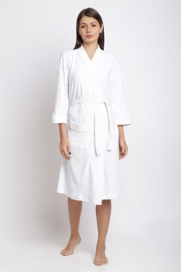 RedRose Plain Bathrobe