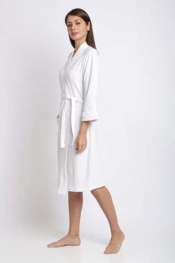 RedRose Plain Bathrobe