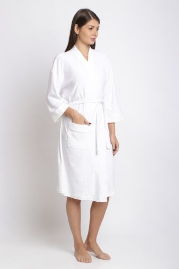 RedRose Plain Bathrobe