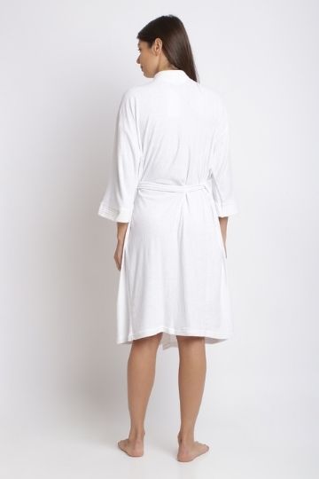 RedRose Plain Bathrobe