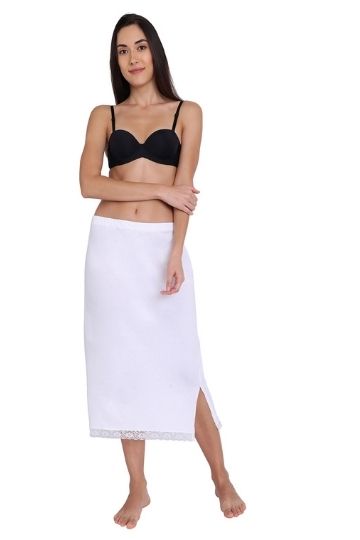 Red Rose Khushboo Solid Women's Midi Slip| Innerwear Skirt| Bottom Slip| Inner wear for Gowns | Under Skirt Slip
