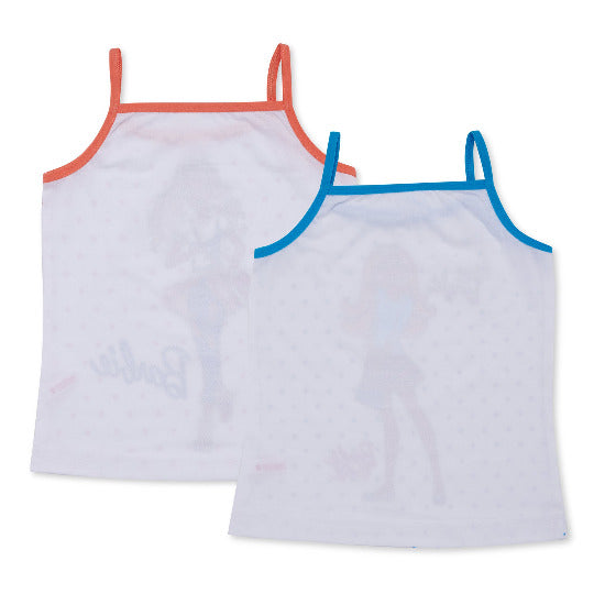 Redrose Girls Cotton Slips – Pack of 2 (Barbie Print) | BS-2002