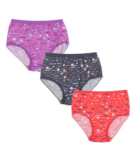 Buy Red Rose Panties Barbie Print Pack of 3 Pink Blue Peach for Girls  (6-12Months) Online in India, Shop at  - 2551034