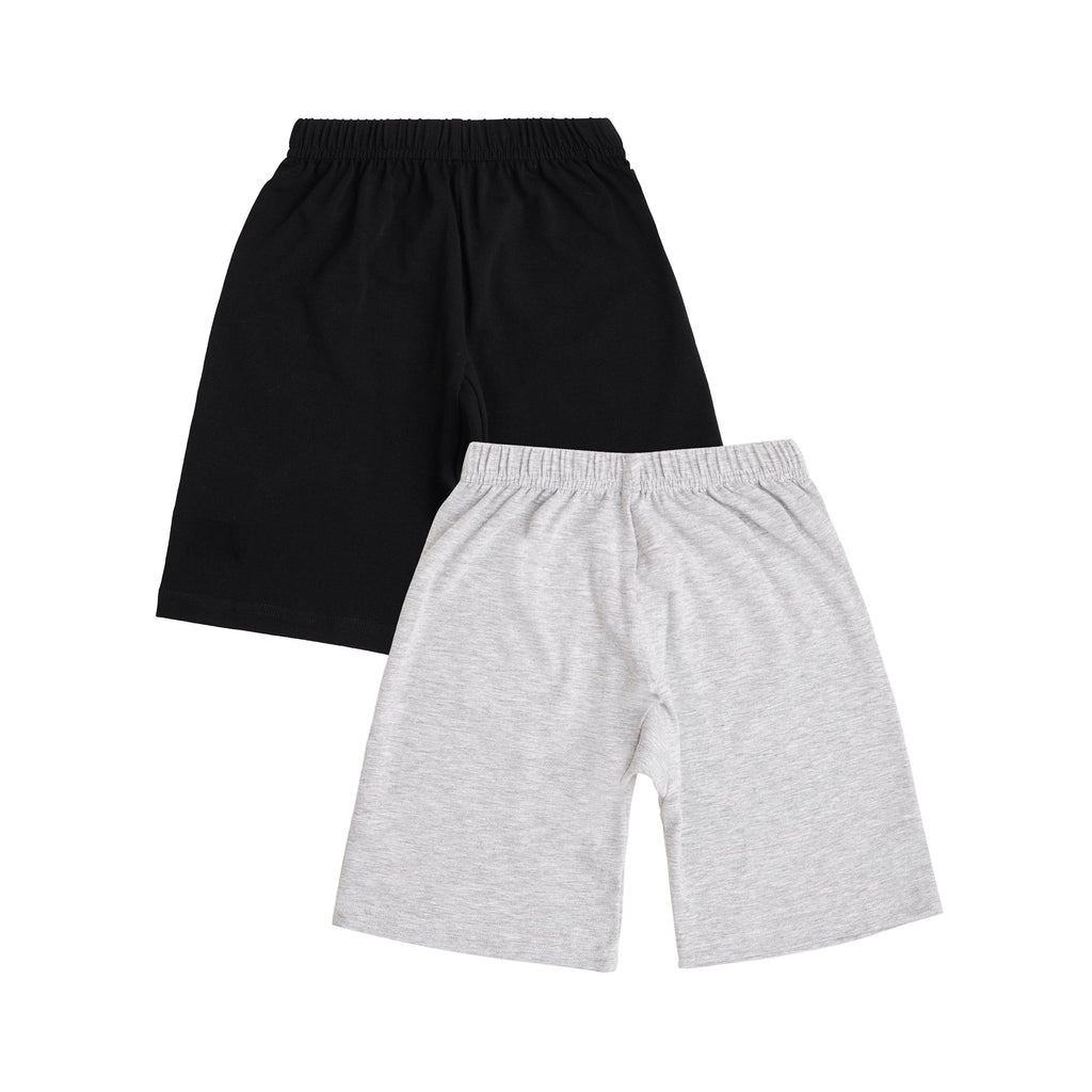 Redrose Girls Cotton Lycra BloomersðŸ–¤âœ¨  â€“ Pack of 2 (Black & Grey) | Stretch Fit & Everyday Comfort | BLM-240BG
