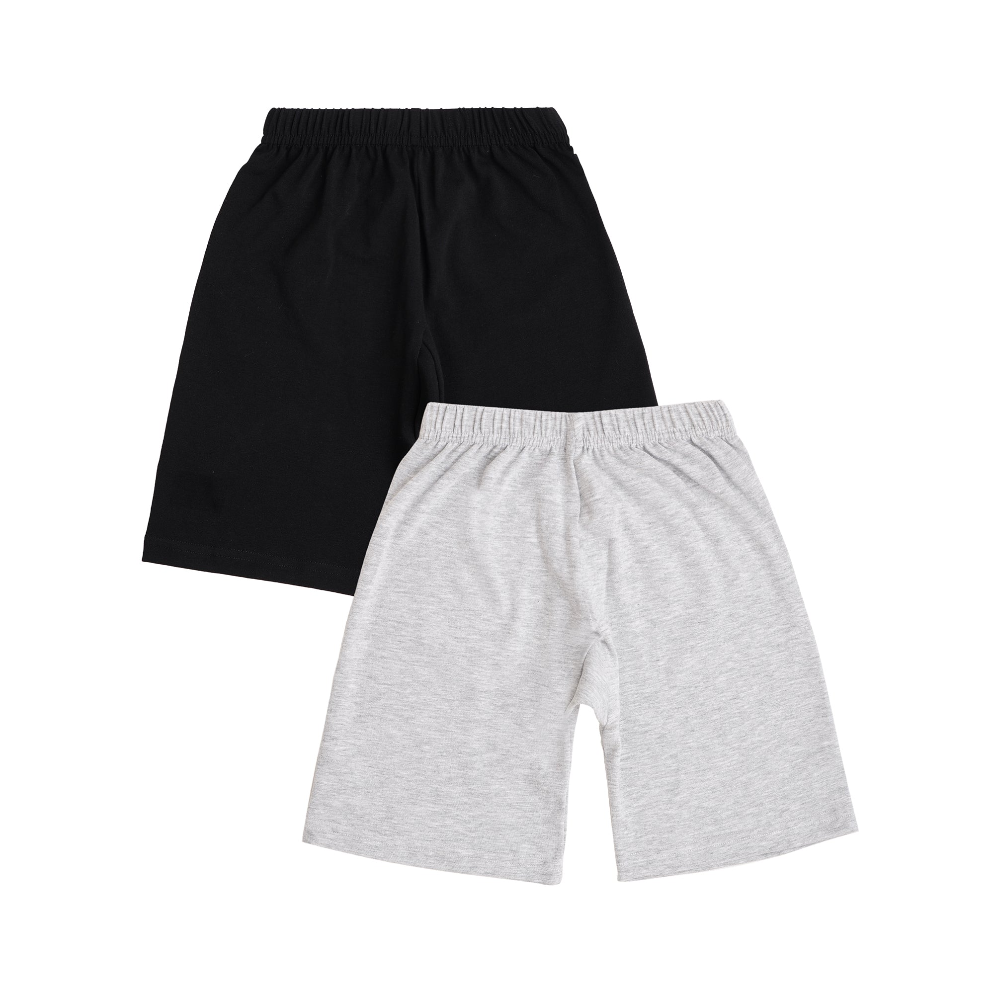 Redrose Girls Cotton Lycra Bloomers🖤✨  – Pack of 2 (Black & Grey) | Stretch Fit & Everyday Comfort | BLM-240BG