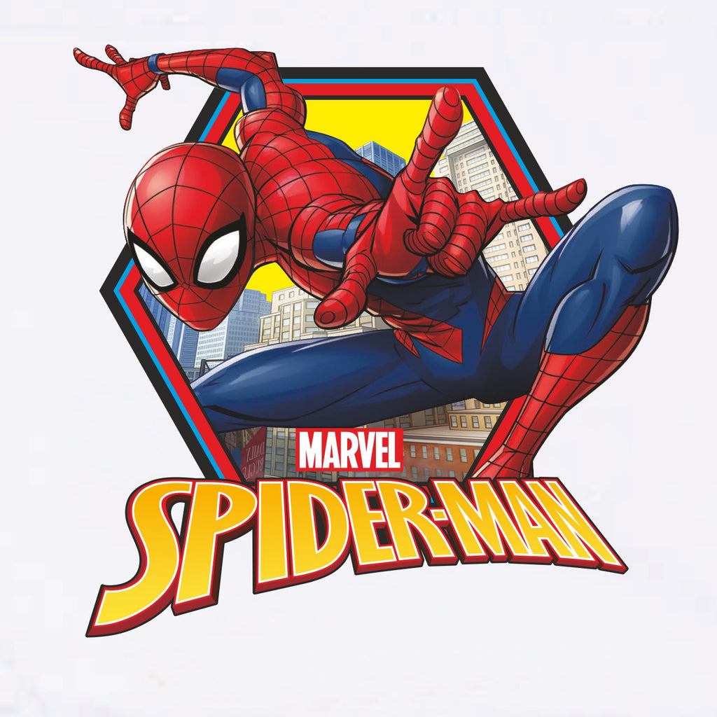 Redrose Boys Cotton Briefs – Pack of 6 | Spiderman Printed White Innerwear | JR-06WH