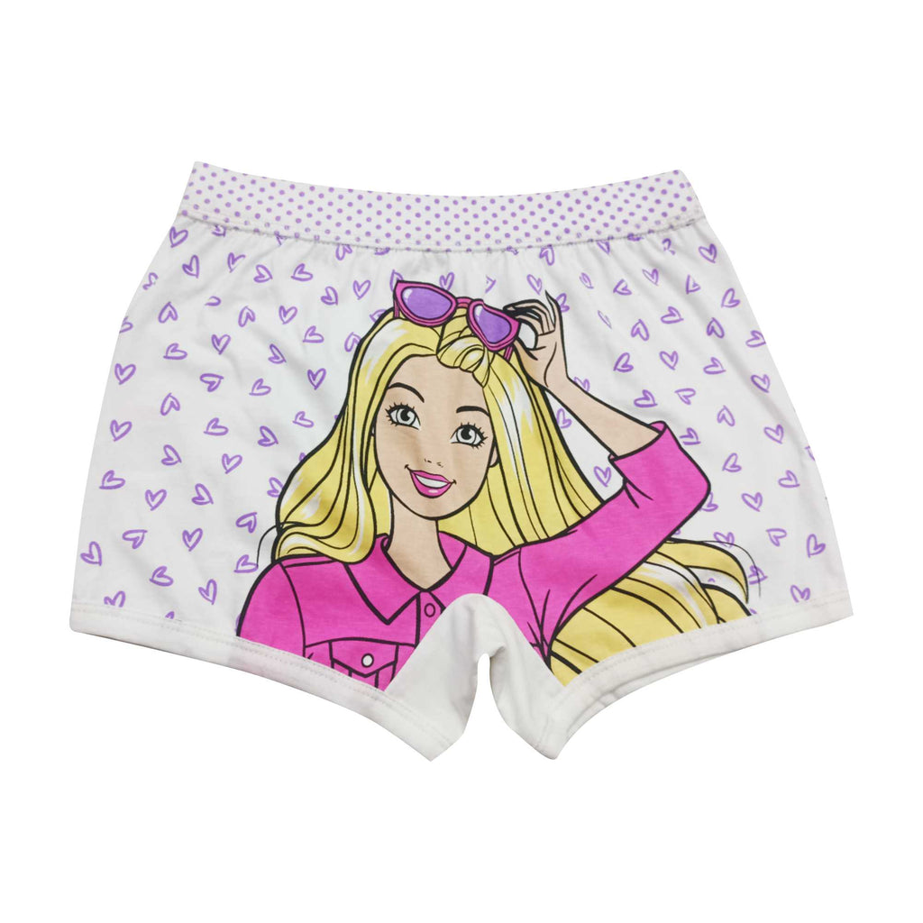 BABY 162 | Red Rose Baby Girls Cotton Shorts – Barbie Printed Comfortable Innerwear
