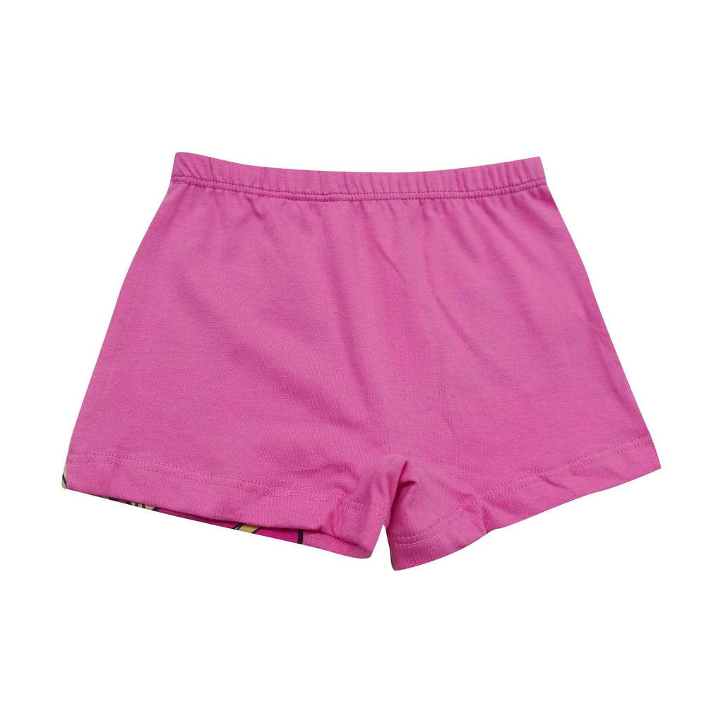 BABY 163 | Red Rose Baby Girls Cotton Shorts – Barbie Printed Comfortable Innerwear PACK OF 6