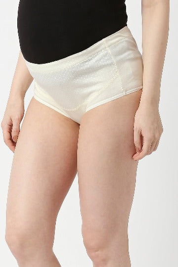 Belly Covered Pregnancy Panties with Support - Single