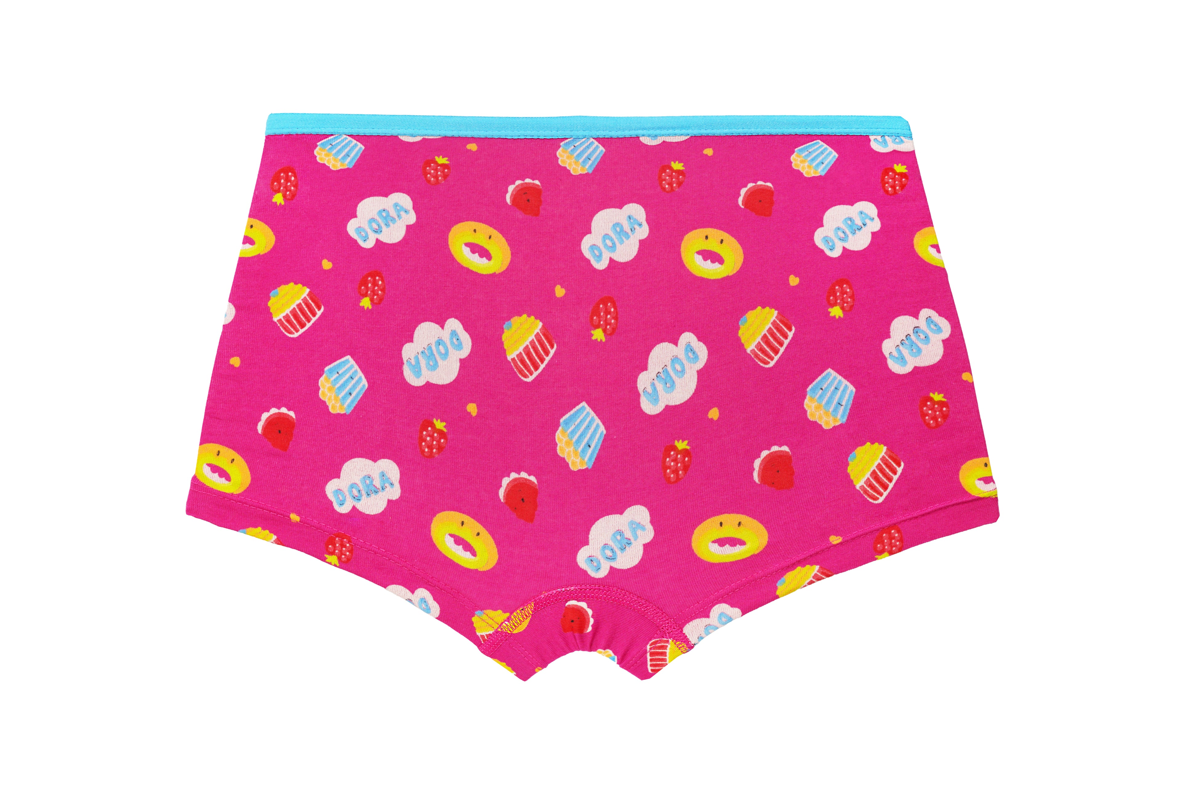 BABY 98[Red Rose Soft & Stylish Baby Panties – 100% Cotton Comfort for Your Little One PACK OF 3