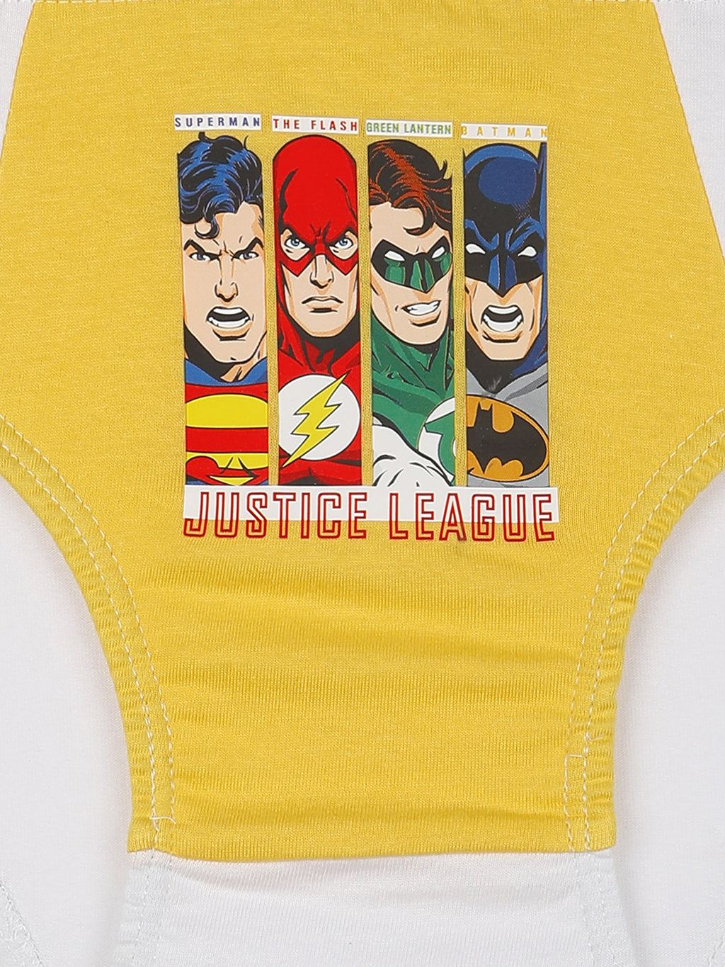 Redrose Boys' Cotton Briefs – Pack of 6 | Justice League Character Print Innerwear | JR-39