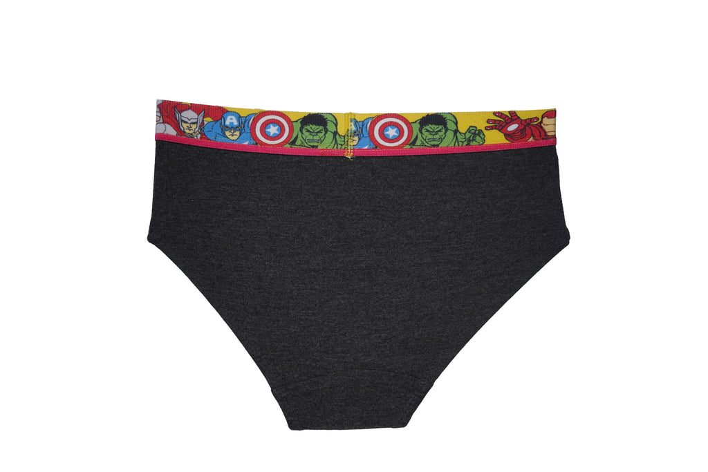 JR 530 Kids Printed Cotton Briefs | Soft & Comfortable Innerwear for Boys | Multicolor Pack 6