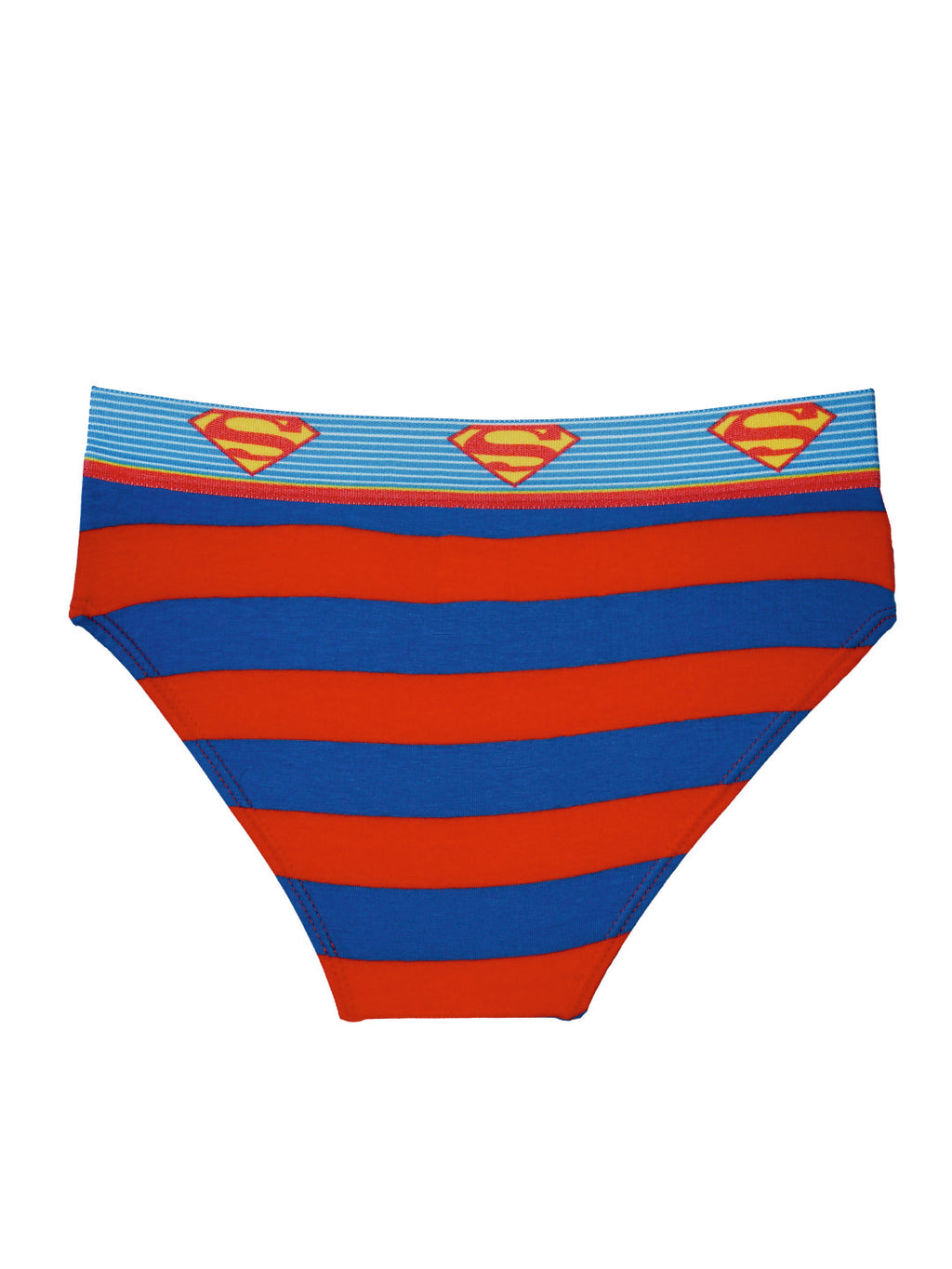 Boys' Batman Striped Briefs (Pack of 6) – Cotton Lycra with Logo Waistband | JR-81