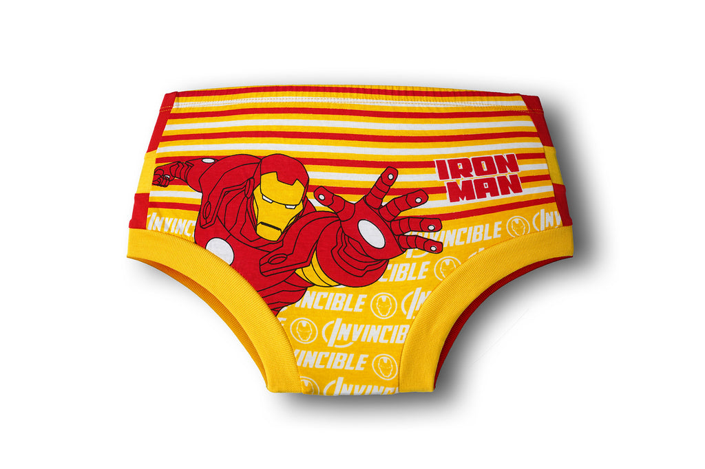 JR 546 Kids Printed Cotton Briefs | Soft & Comfortable Innerwear for Boys | Multicolor Pack 6