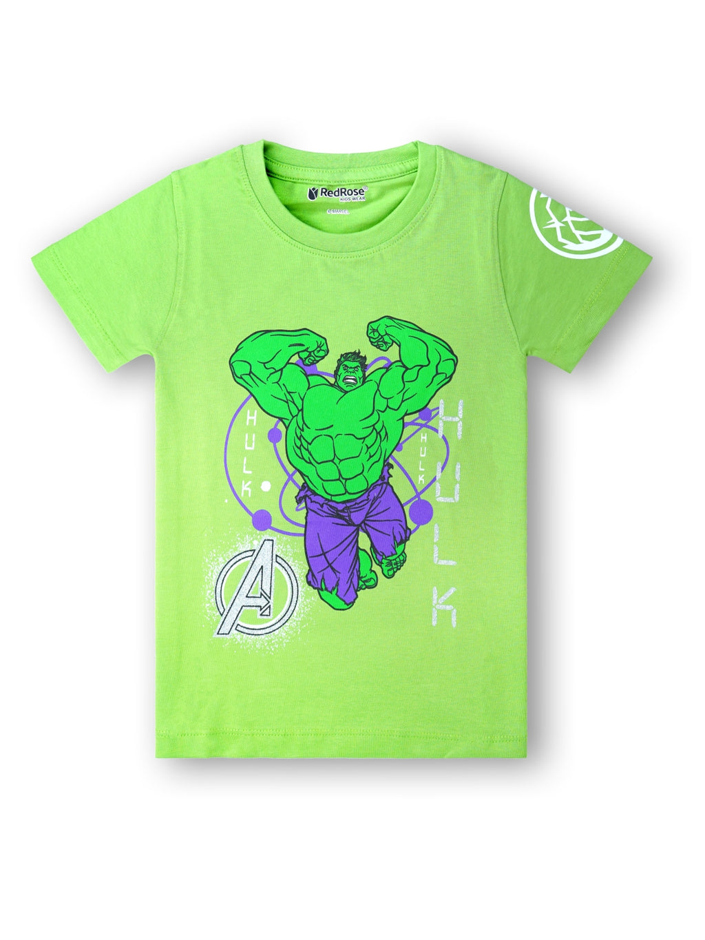 TS 29 Cartoon, Printed Cotton Regular T Shirt (GREEN & SKY BLUE Pack of 2)