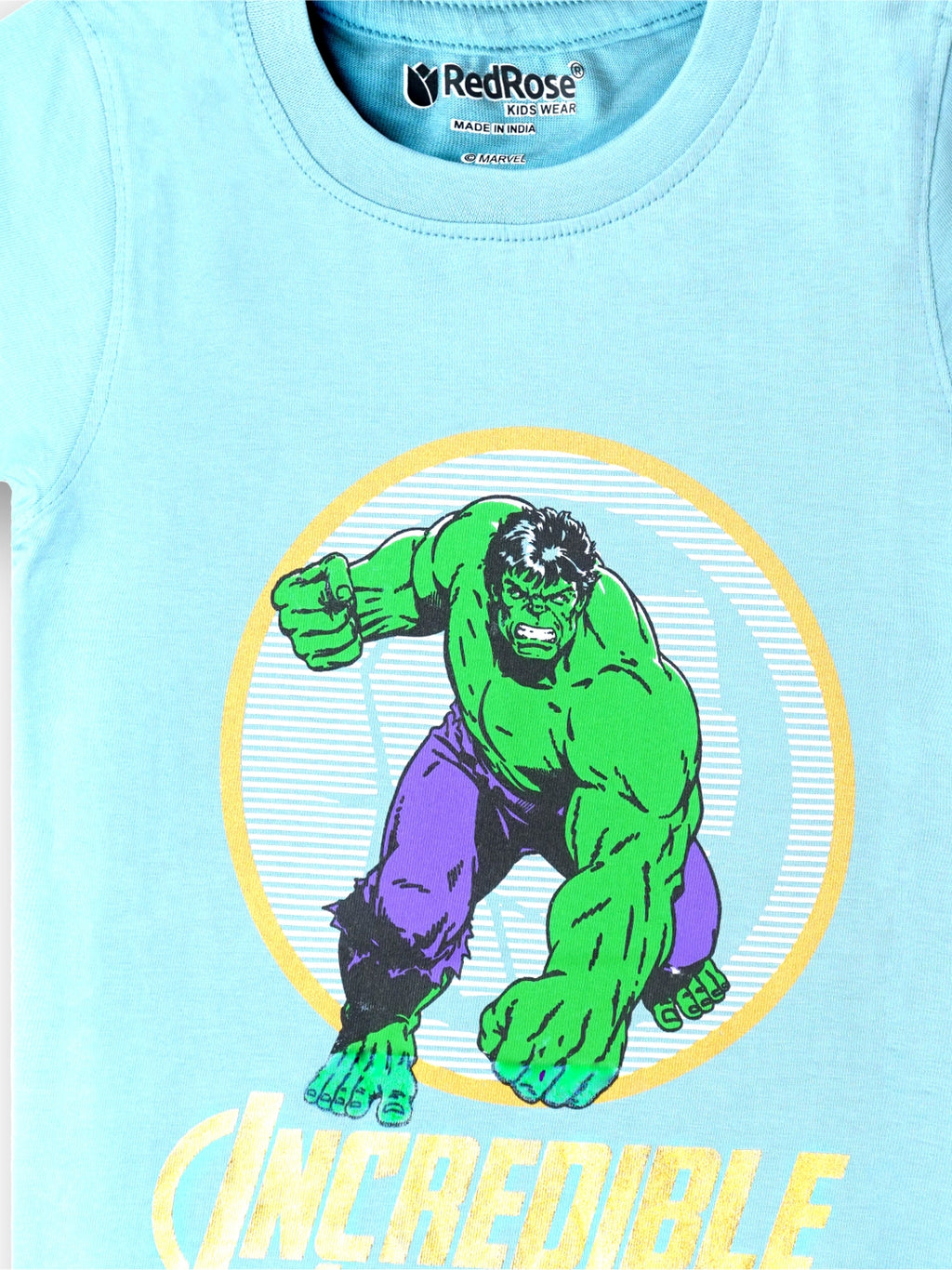 TS 29 Cartoon, Printed Cotton Regular T Shirt (GREEN & SKY BLUE Pack of 2)