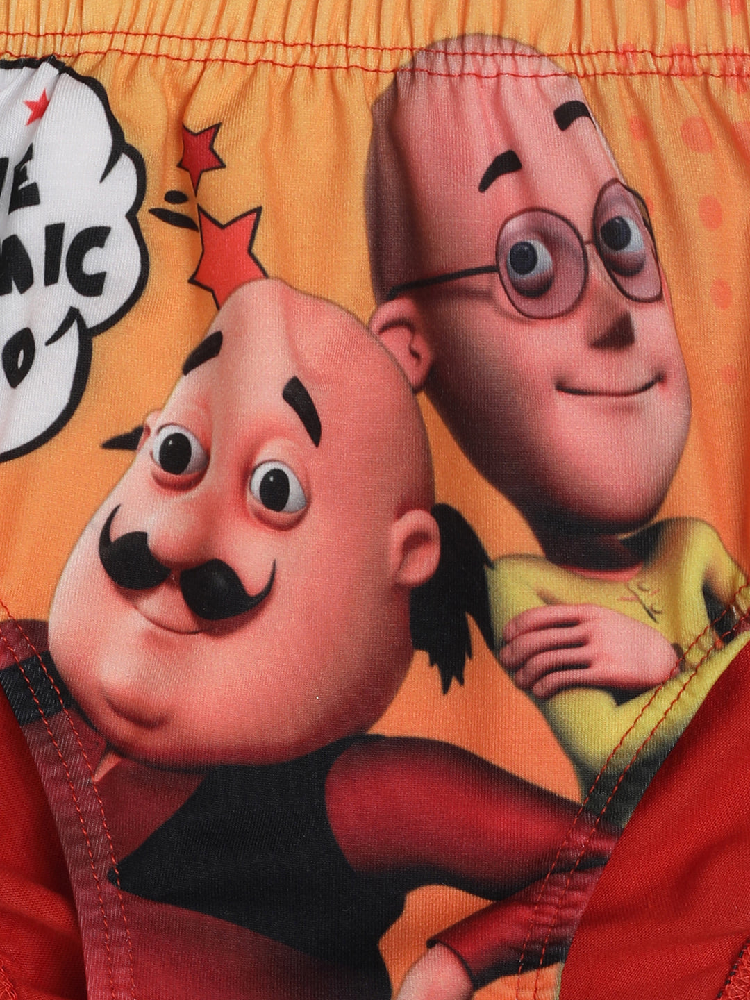 Redrose Motu Patlu Boys’ Printed Briefs – Pack of 3 | Soft Cotton Comfort | JR-503