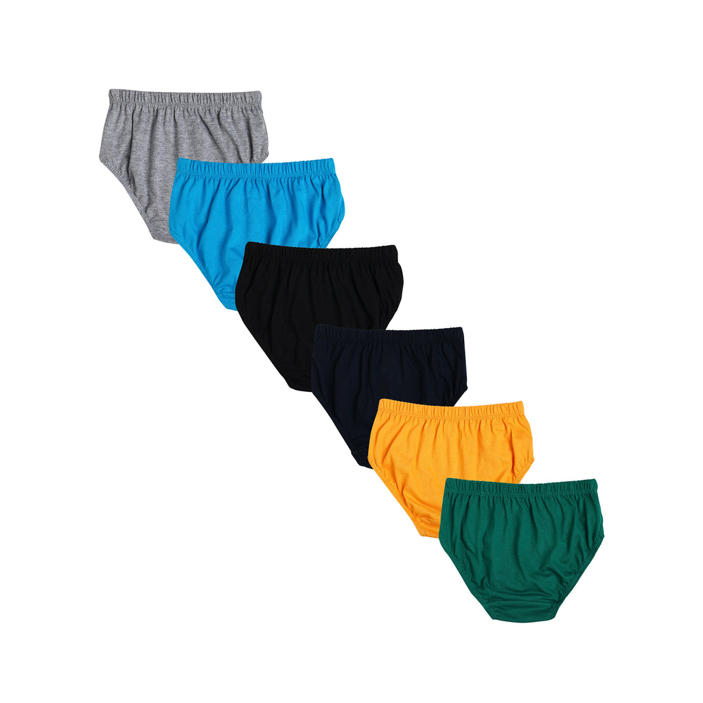 JR-604 | Boys’ Spiderman Briefs – 6-Pack 100% Cotton Underwear