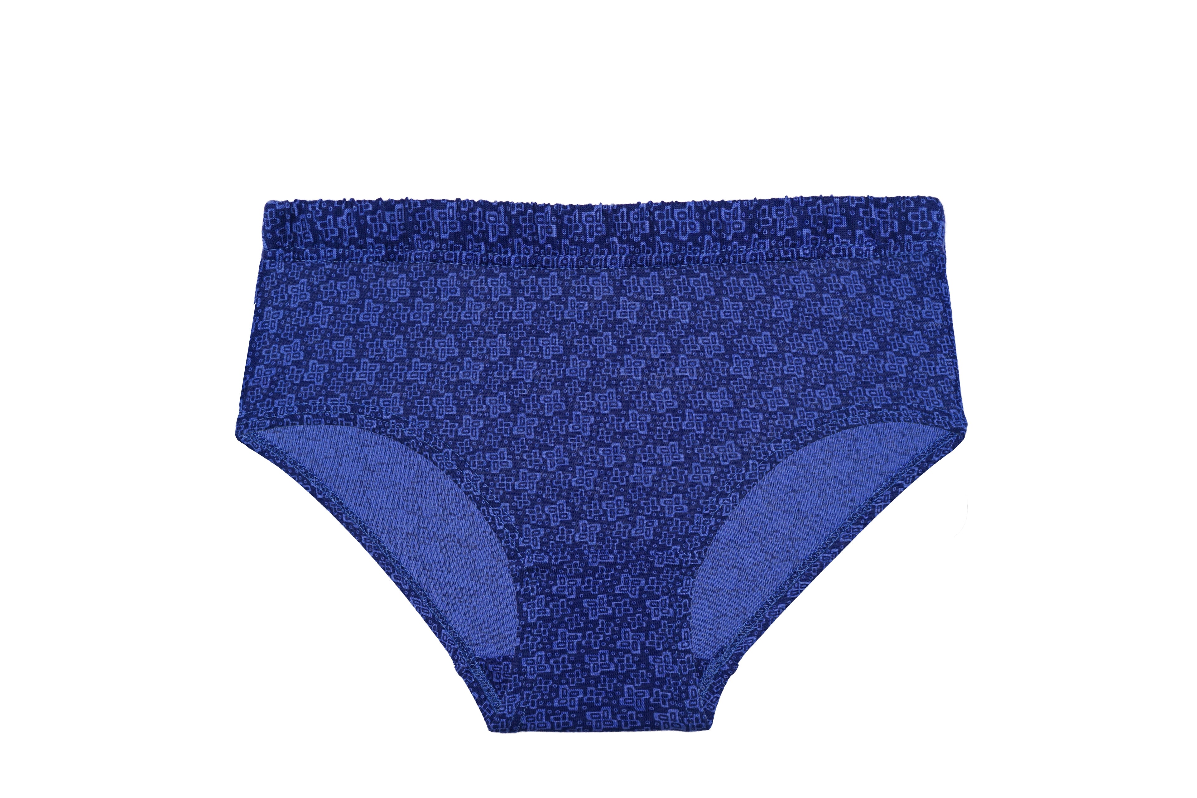 Redrose Girls' Printed Cotton Briefs – Pack of 6 | Soft & Stylish Everyday Innerwear | BABY-65