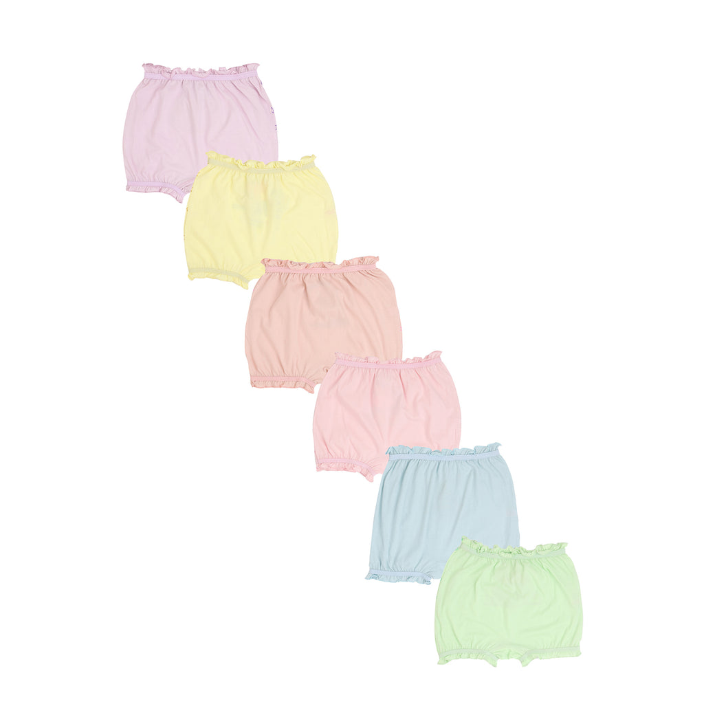 BLM 244|Redrose Girls' Cartoon Print Bloomers – Pack of 6 | Soft Cotton Comfort for Everyday Wear 🦄🌈