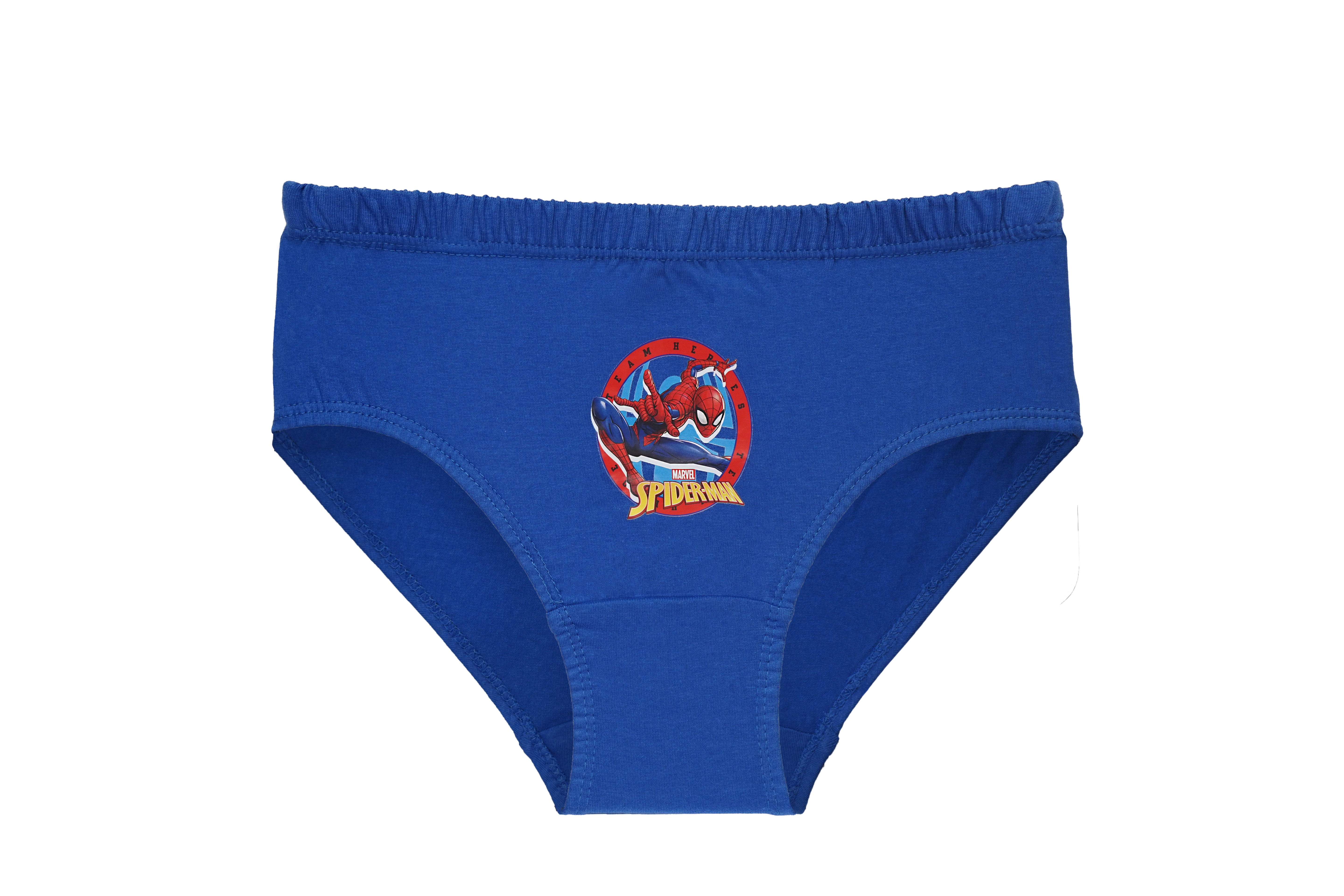 Boys’ Spiderman Briefs – 6-Pack 100% Cotton Underwear | JR-602