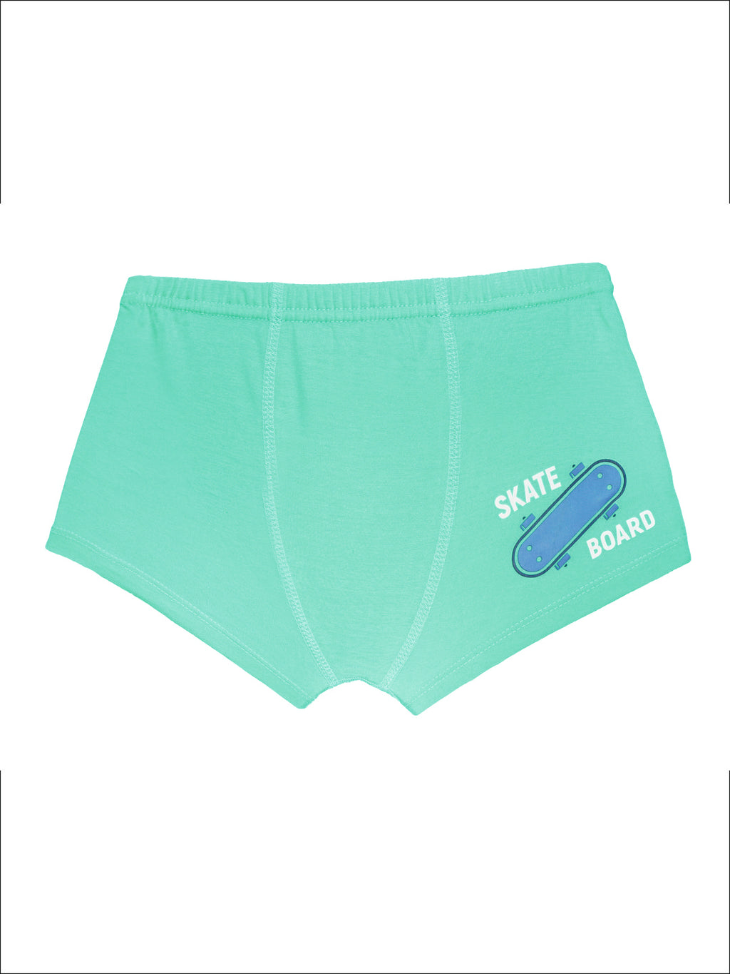 Boys’ Printed Boxer Briefs – 6-Pack 100% Cotton Fun & Sporty Underwear | JR-506