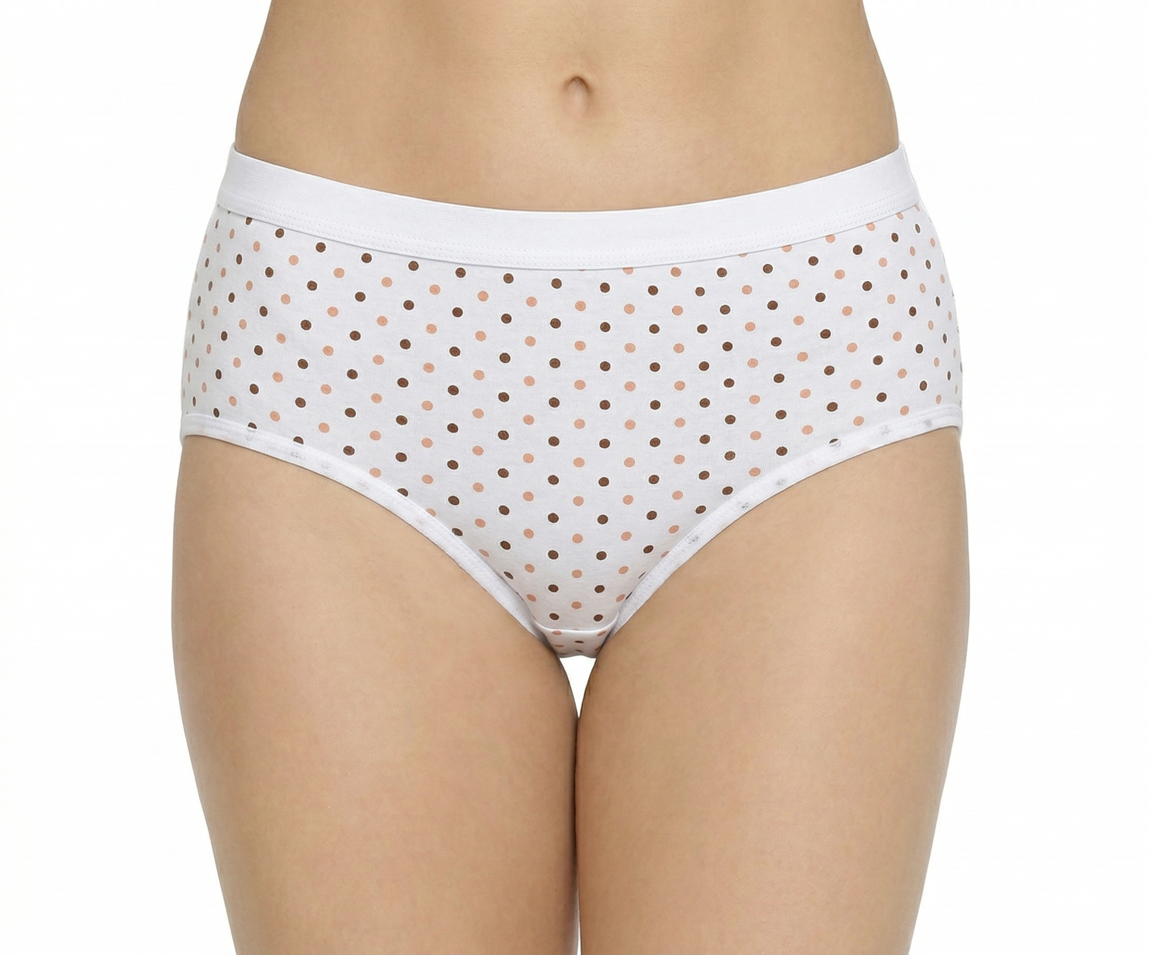 BHAKTI WH Women’s Ribbed Waist Cotton Panties – Soft & Breathable Printed Briefs for Everyday Comfort (Pack of 3)