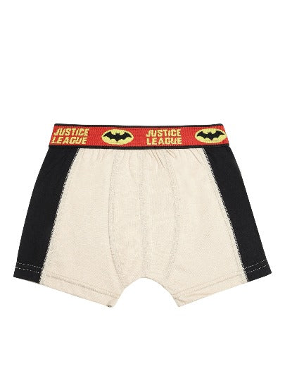 Redrose Boys' Justice League Briefs – Pack of 6 | Superman & Batman Themed Innerwear | JR-61
