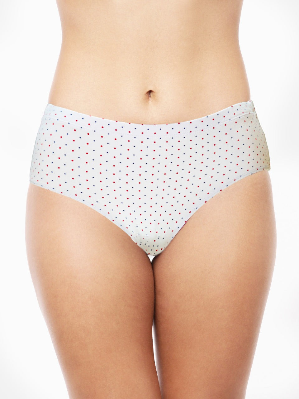 Women’s Hipster Panties – Soft Breathable Cotton Stretch Fabric – Regular Brief Underwear – Comfort Fit – Assorted Colors – Pack of 3 - I TOUCH-230