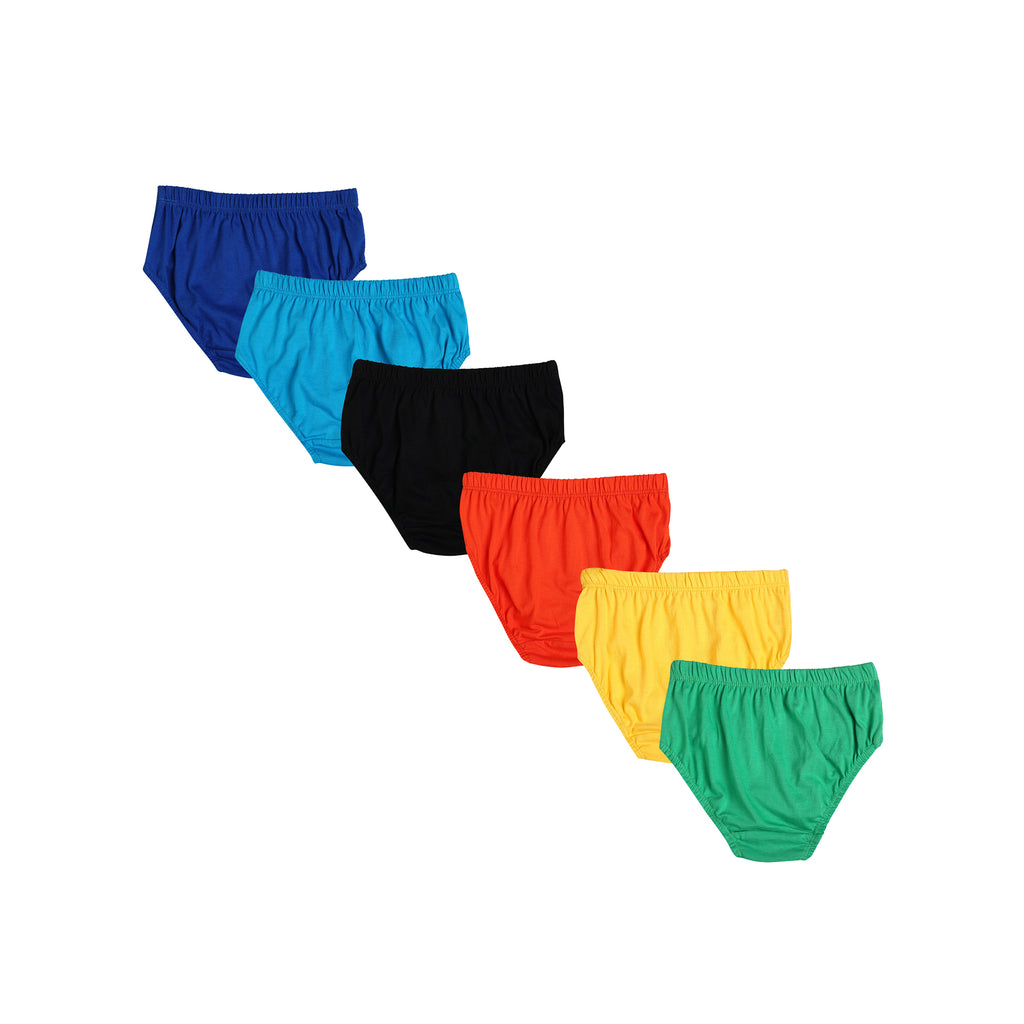 JR-605 | Boys’ Spiderman Briefs – 6-Pack 100% Cotton Underwear